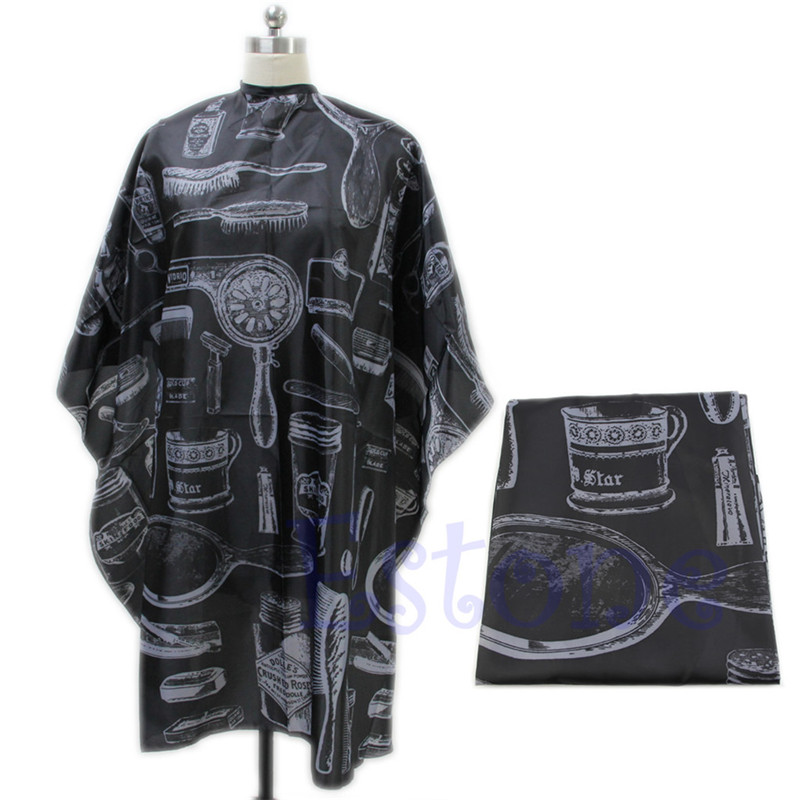 Pro Adult Salon Hair Cut Hairdressing Hairdresser Barbers Waterproof Cape Gown