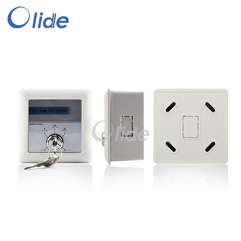 Automatic Door Five Position Key Switch,Function Selection Switch Access Control System