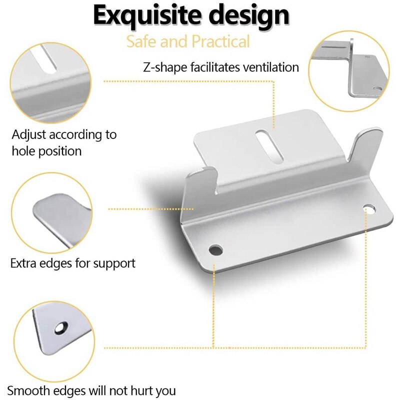Zonnepaneel Montagebeugel Aluminium Zonnepaneel Z Beugels Dak Zonnepaneel Beugel Voor Rv, Caravans, Yach