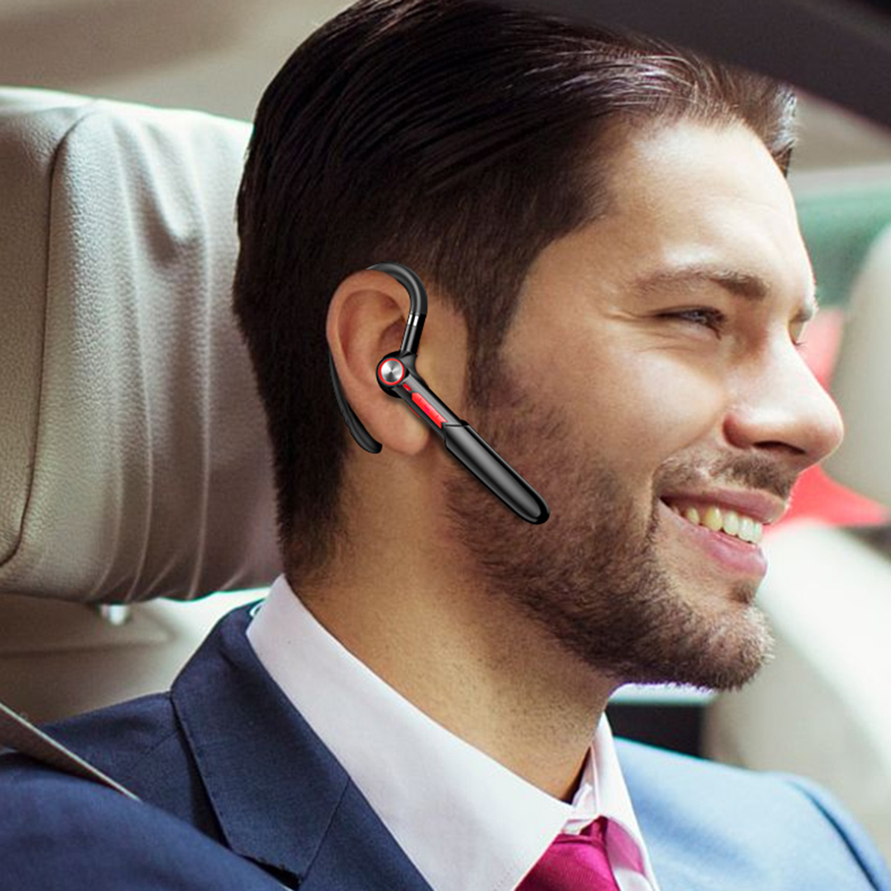Dotykowe słuchawki kompatybilne z Bluetooth Bezprzewodowe słuchawki z mikrofonem Zestaw głośnomówiący Słuchawki douszne z redukcją szumów dla Xiaomi