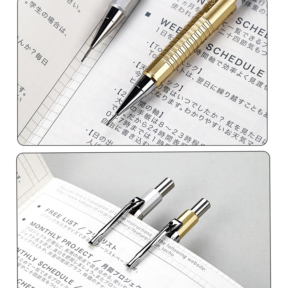 Japan Pentel Brass Mechanical Pencil P205 0.5mm Student Mechanical Pencil Low Center of Gravity Office Drawing Special