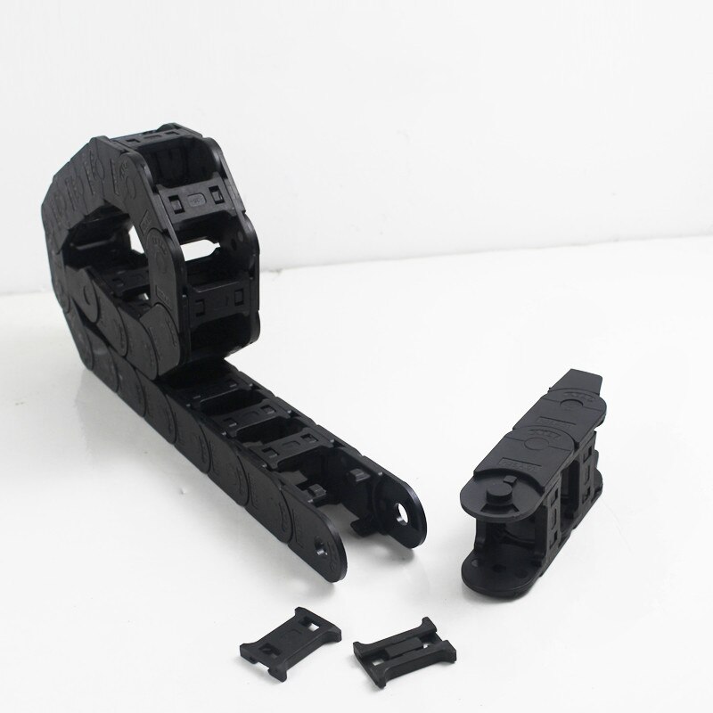 10 series nylon bridge type drag chain tank chain plastic cable trough engraving machine industrial transmission chain