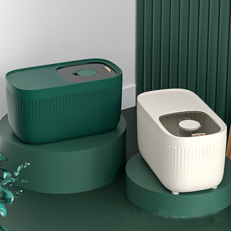 Keuken Container 15Kg Emmer Nano Insect-Proof Vochtbestendige Rijst Doos Graan Verzegelde Pot Thuis Opslag Huisdier hondenvoer Winkel Doos
