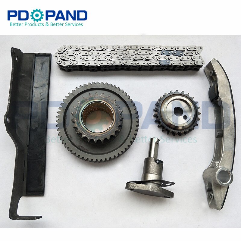 4M40 4M40T 4M40-T Double Row Timing Chain Tensioner Kit for Mitsubishi MONTERO PAJERO SHOGUN TRITON SOHC 8V 2.8TD 1993-2002