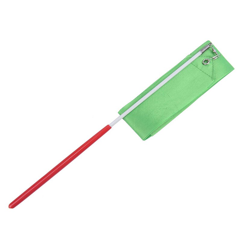 2/4 Meter Professionele Gym Linten Dance Lint Ritmische Gymnastiek Kunst Ballet Streamer: 2M Green