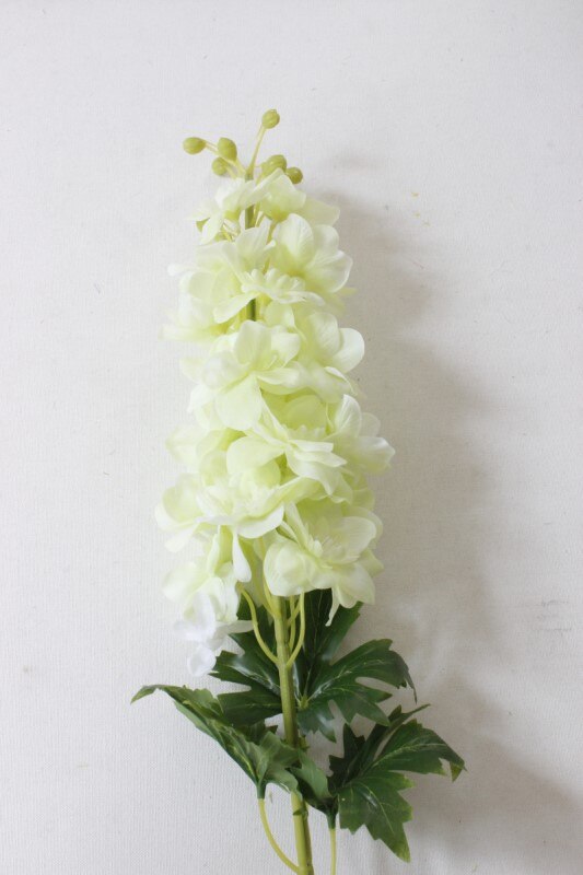 80CM látex Delphinium Jacinto flores artificiales continental PU flores boda simulación flor decoración del hogar: Verde