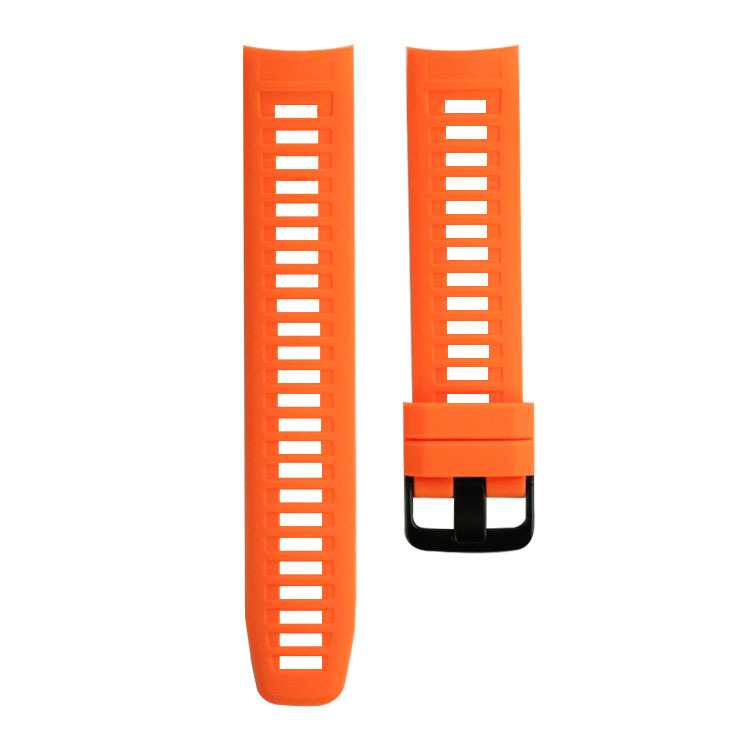 Watchband for Garmin Instinct Silicone Watch Strap fit Instinct 2/Esports/Tide/Solar: Orange