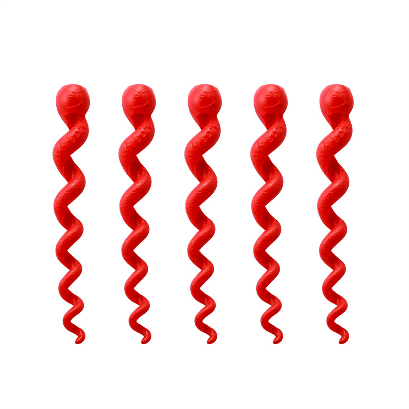 Muqzi 5Pcs Bike Kabel Bescherming Mtb Road Fiets Brake Shifter Cable Protector Frame Verf Remslang Bescherming Accessoires: Rood