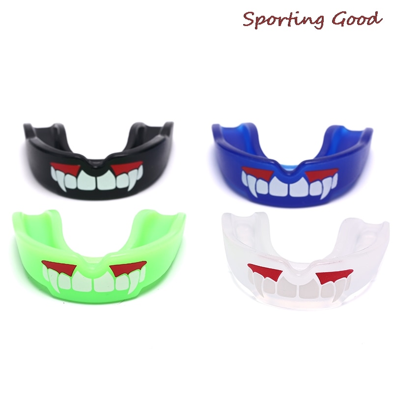 Adult Fang Mouthguard Taekwondo Muay Thai Teeth Protector Football Basketball Boxing Mouth Safety Mouth Guard Oral Teeth Protect