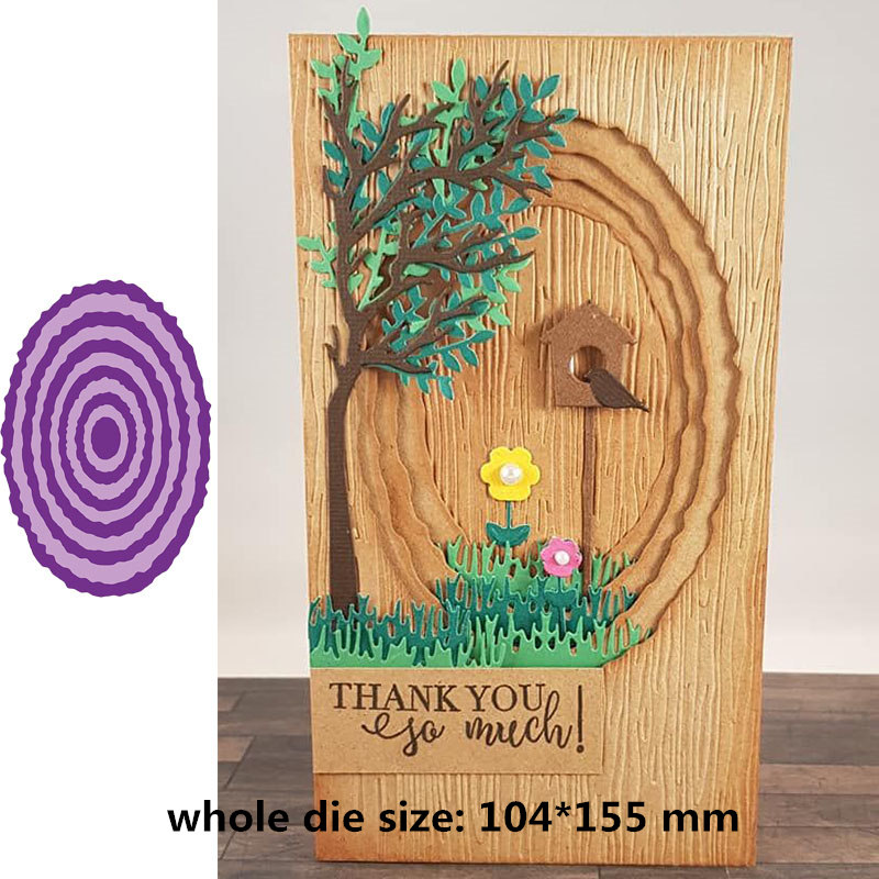 July Core Frame Dies Stitched/Scalloped/Torn-Edge-Oval/Circle/Square/Heart Metal Cutting Dies for Scrapbooking and Cards: 13