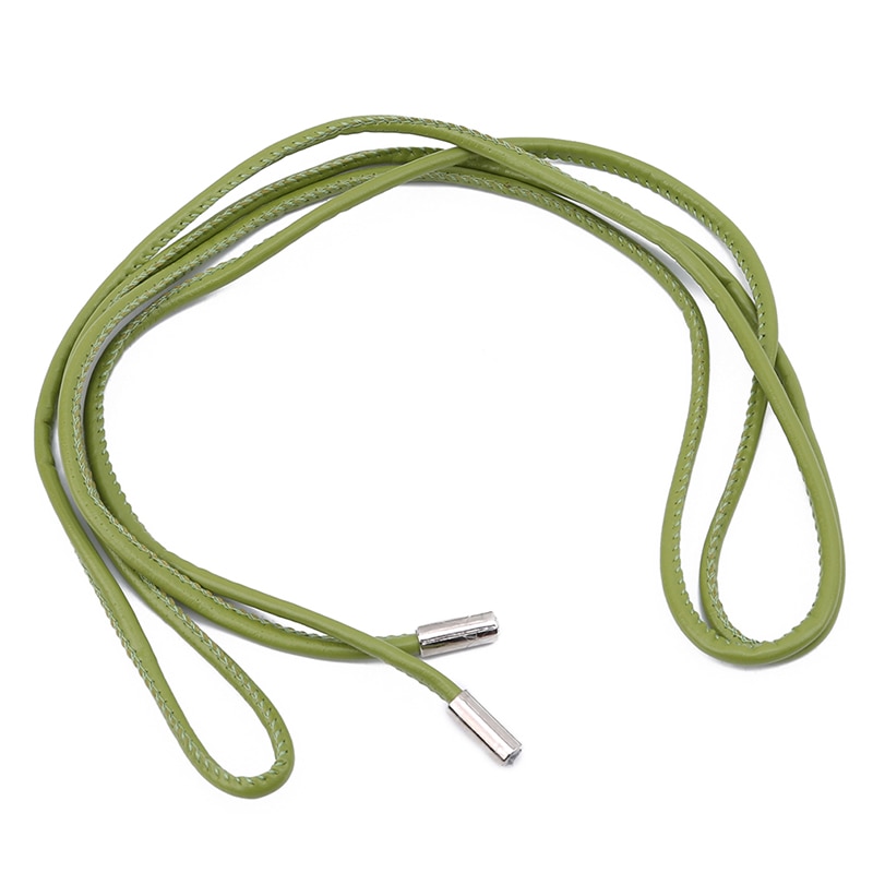 Correa de cintura estrecha para mujer, cinturón para vestido, accesorios de cuero, Color caramelo,