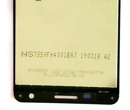 5.5 '' originalt hvidguld på lager til cubot  x15 lcd-skærm+touch screen digitizer samling nsf 550 fh 4001 x 15 + værktøjer