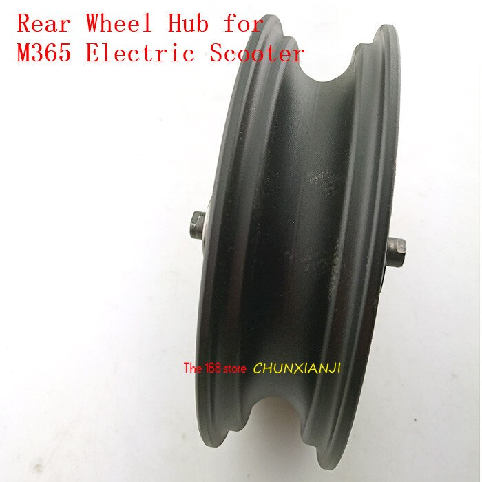 Electric Scooter Wheel Hub Aluminum Rear Wheel Hub with Original Axle for Xiaomi M365 Scooter Parts lightning shipment