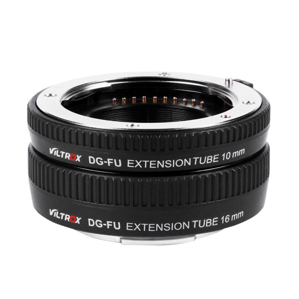 Viltrox Auto Focus Macro Extension Tube Ring DG-FU Camera AF Macro Extension Tube Ring Adapter for Fuji X Mount Lens