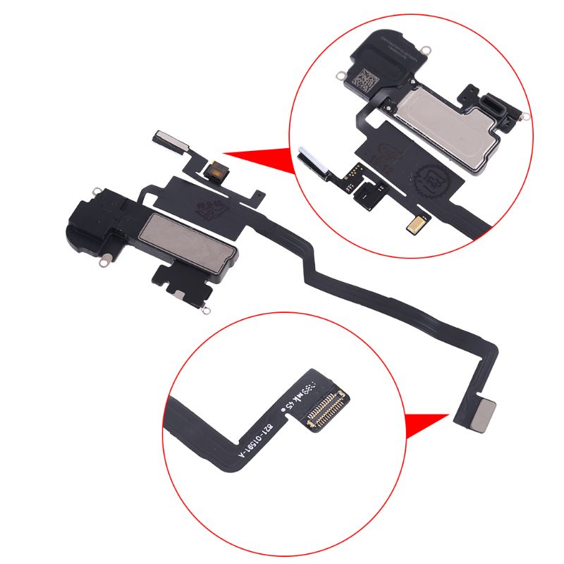 Para iPhone XSMAX auricular altavoz con Sensor de luz Flex Cable receptor de sonido