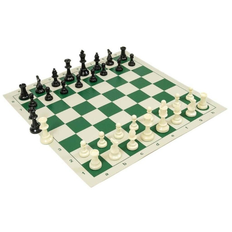 Chess Pieces and Mousepad Board Chess Set