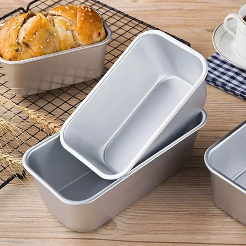Rechteckige Brotform aus Kohlenstoffstahl, antihaftbeschichtet, Kuchenform, Mini-Toastform, Kuchen-Backblech, Kastenform, Küchen-Backwerkzeuge