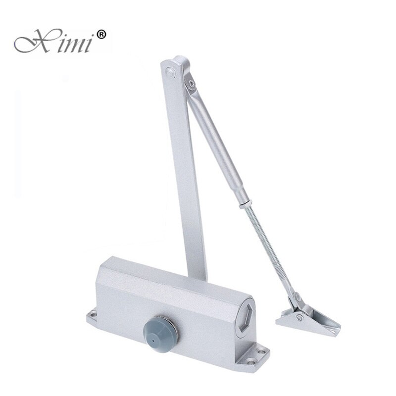 Automatic Door Closers Security System Adjustable Closing/Latching Speed Aluminium For Left And Right Hand Doors 45-60 Kg