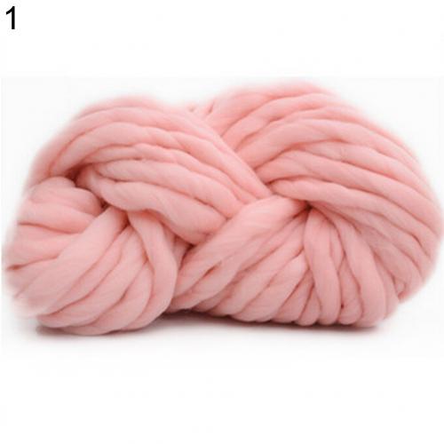 Super Dikke Natuurlijke Wol Garen Vilt Wol Roving Garen Diy Zwervende Gebreide Deken Hand Breien Spin Garen Diy Deken Levert: 1