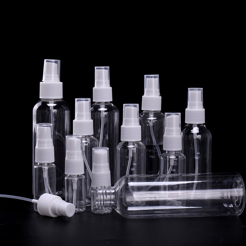1PCS Transparent Spray BottleS Refillable BottleS Empty Spray Bottle Mini Travel Cosmetic Refillable Containers 30ml/50ml/100ml