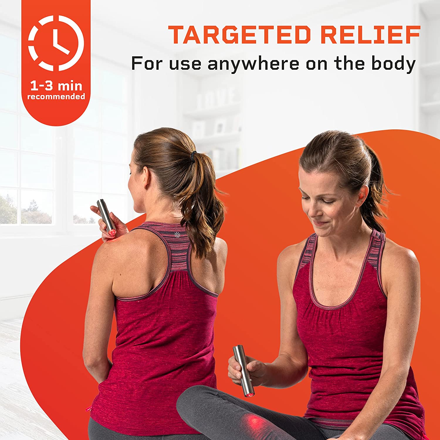 Red Light Therapy Device,Red Light Lamp Device Joint and Muscle Pain Relief Device,630nm, 660nm and 850nm Red Light Device