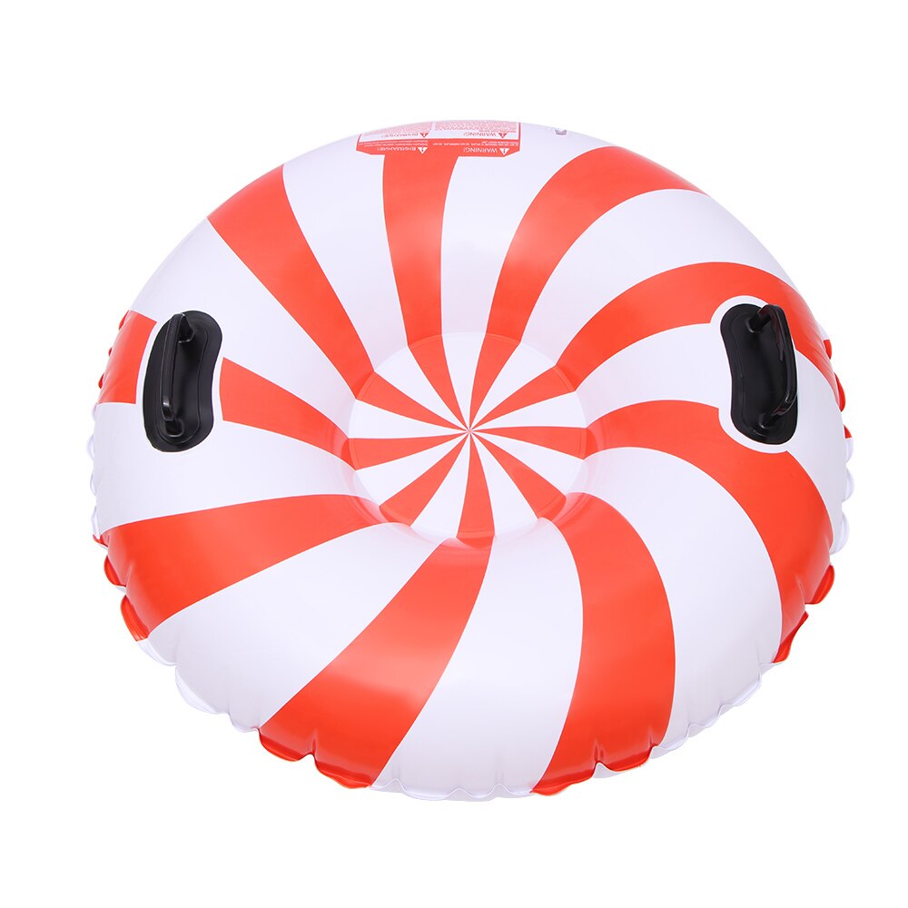 Snow Tube Inflatable Winter Ski Circle Floated Skiing Board For Outdoor Skiing Portable For Children Adult Entertainment: 96cm Type B