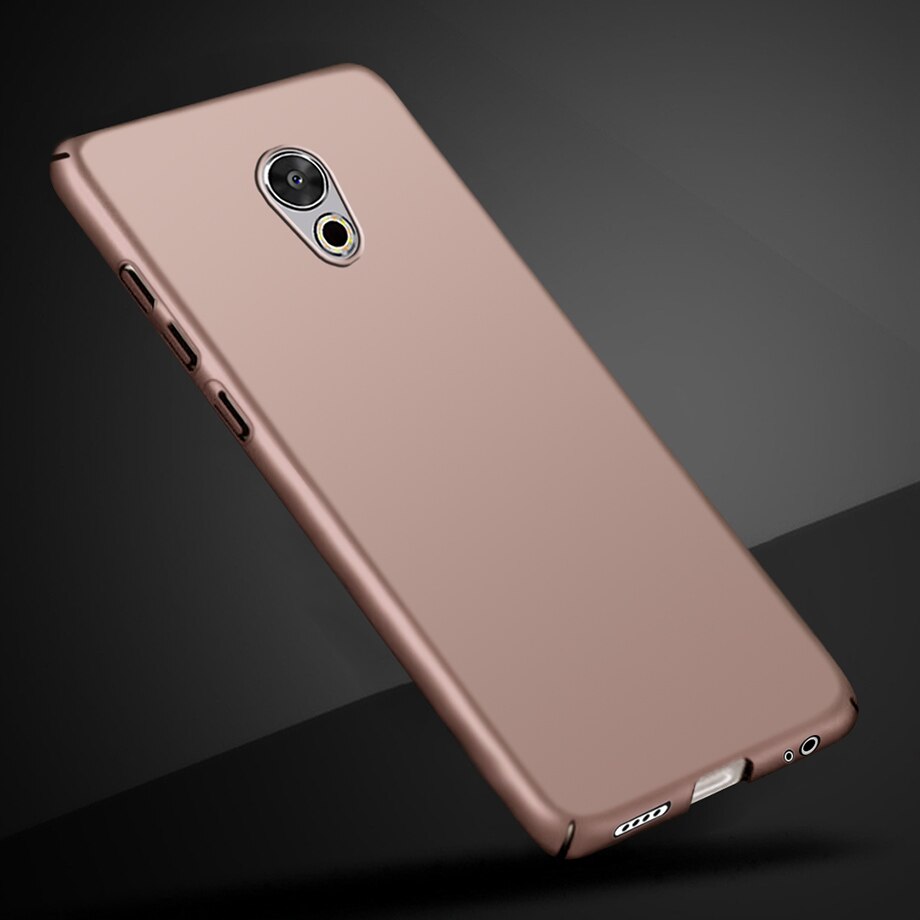 100% Originale Caso di Abitazioni di lusso per Meizu Pro 6 per Meizu Pro 6 S Del Telefono Custodie dura del PC glassata di della copertura PER IL Meizu PRO6 PRO 6 s: For Meizu Pro 6s / Rose Gold