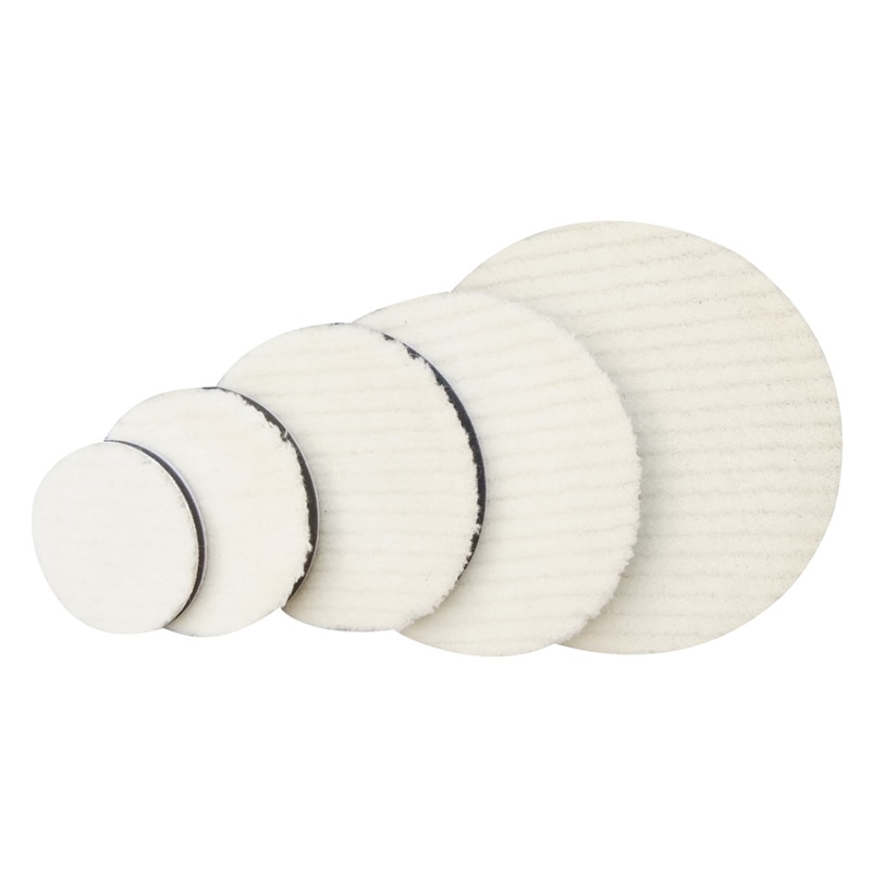 Car-styling 2/3/4/5/6/7 inch Wool Polish Pads Wax Self-adhesive Polishing Plate Round Wool Polish Disc Wheel Pad Polishers