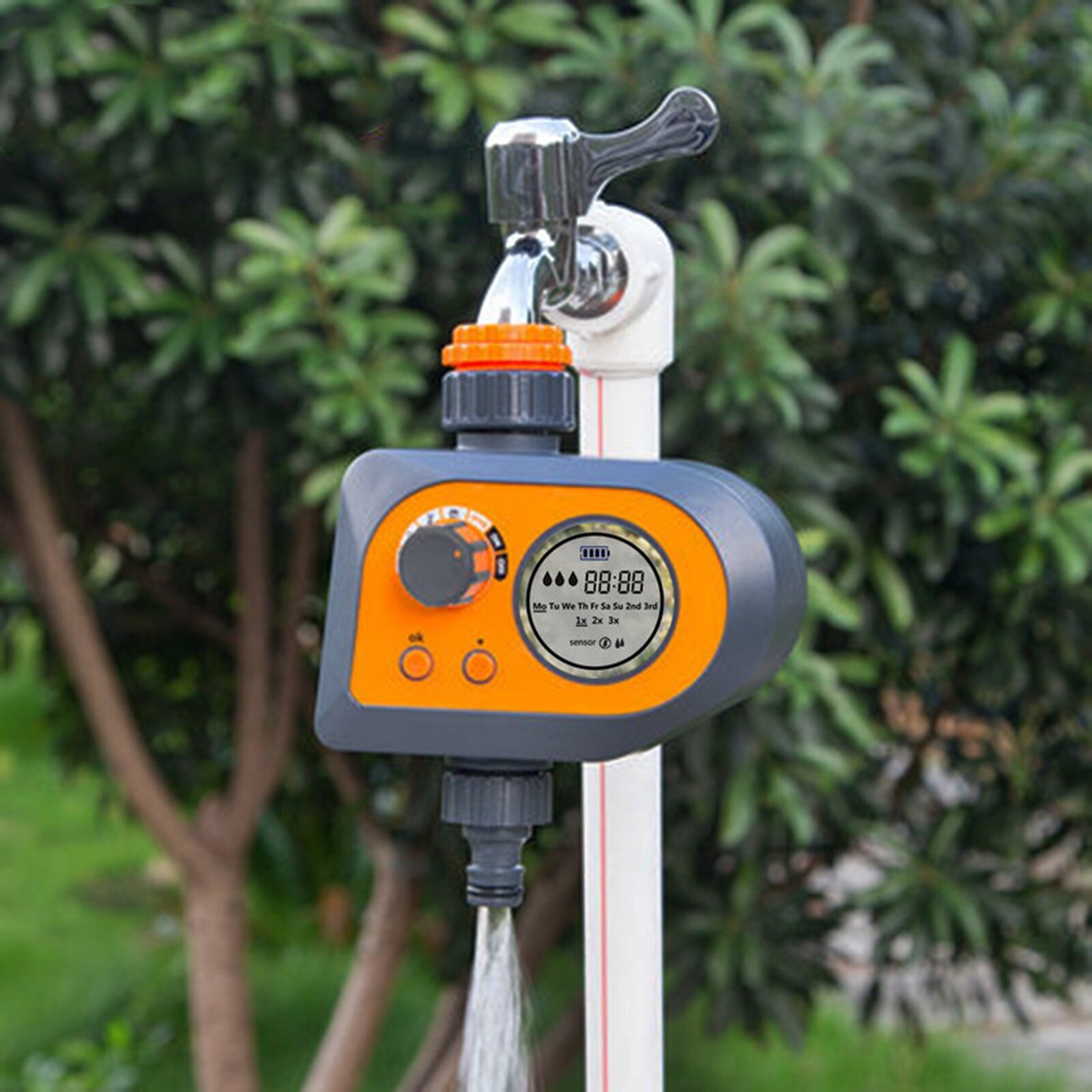 Minuterie d'arrosage automatique, dispositif d'arrosage Intelligent pour les plantes de jardin, outils d'irrigation