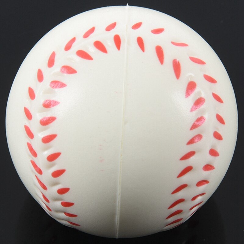 Hvid baseball stressbold