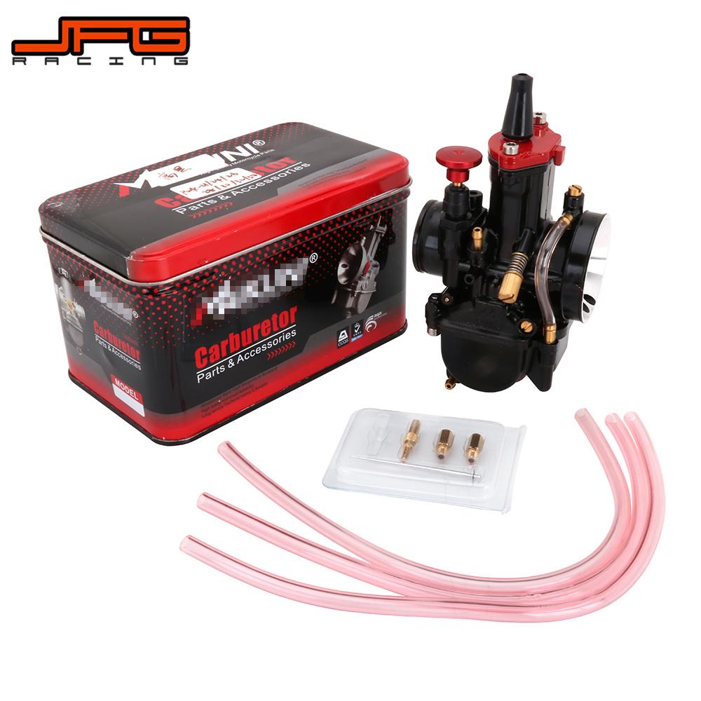 Motocicleta 21 24 26 28 30 32 34mm universal negru pentru mikuni maikuni pwk carburator scutere atv cu power jet dirt bike