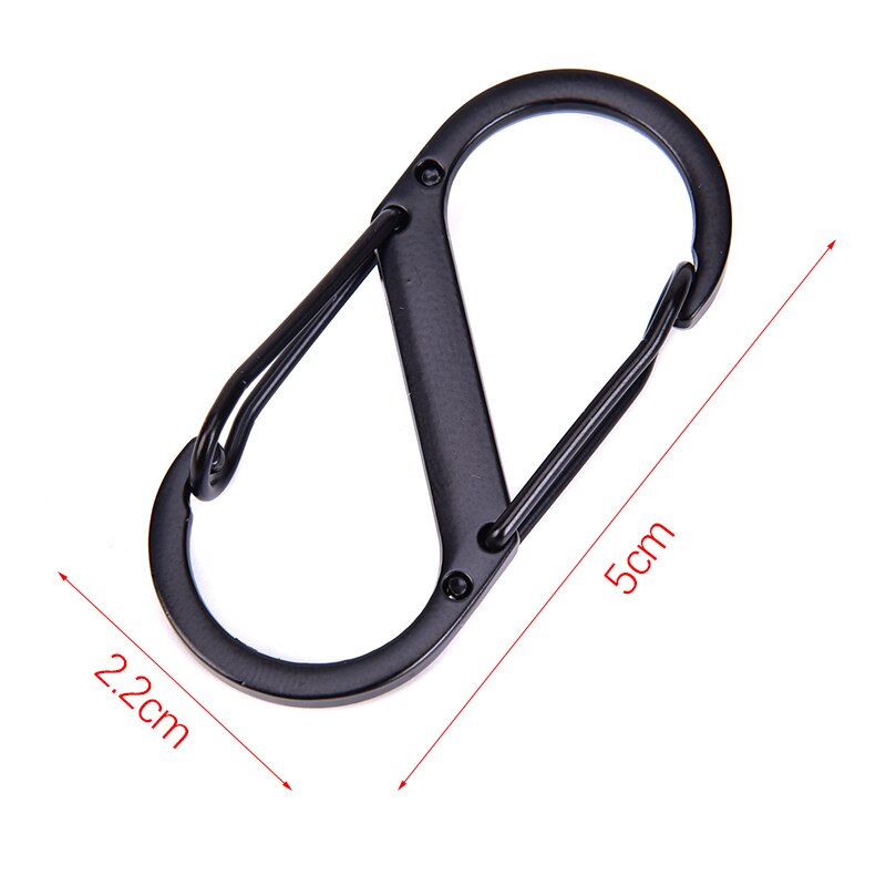 1Pc Multifunctionele Carabiners Outdoor Karabijnhaken S-Vorm Haken Rvs Quickdraws