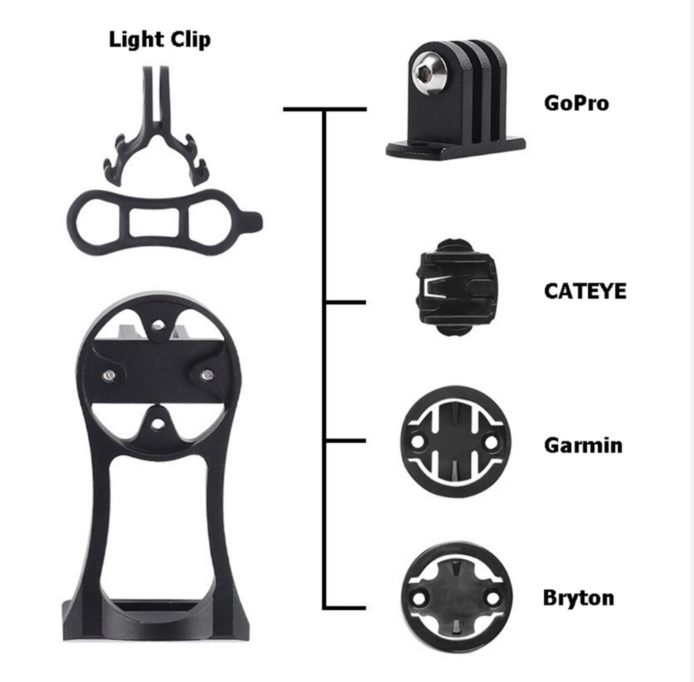 Fahrrad Computer Kamera Halfter Fahrrad Lenker Verlängerung Montieren MTB Rennrad Halterung für Garmin Bryton CATEYE GoPro