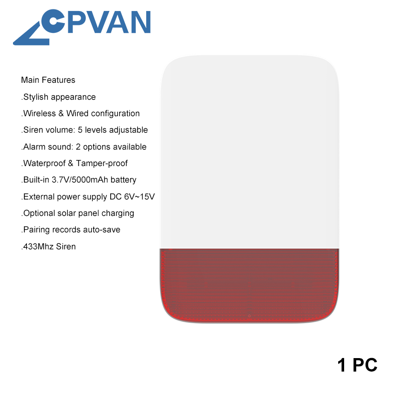 CPVAN Tuya smart Home Alarm System Wireless WiFi 4G 7 inch panel for Home burglar Security Protection Alarm Kit DIY Accessories: WHITE / UK Plug