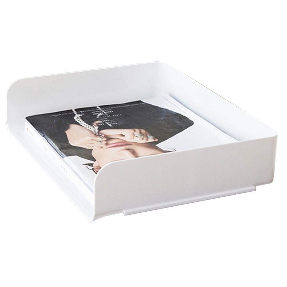 EasyPAG 2 Tier A4 Metalen in Trays Stapelbaar Bureau Tidy File Houder EasyPAG 2 Tier A4 Metalen in Trays Stapelbaar Bureau Tidy File Houder