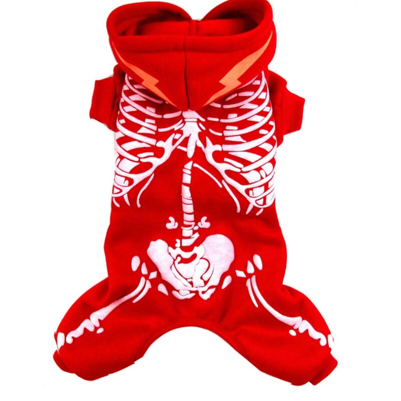 Halloween Pet Dog Clothes Costume Horror Skeleton Clothes For Dogs Chihuahua Clothing Pet Products Clothes