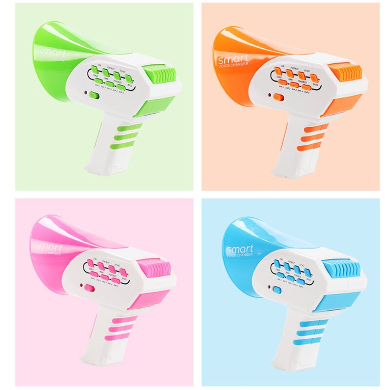 Mini Hoorn Funny Kids Luidspreker Speelgoed Voice Veranderende Intercom Elektronische Speelgoed Met 7 Verschillende Voice Onderwijs Voor Kinderen NSV77