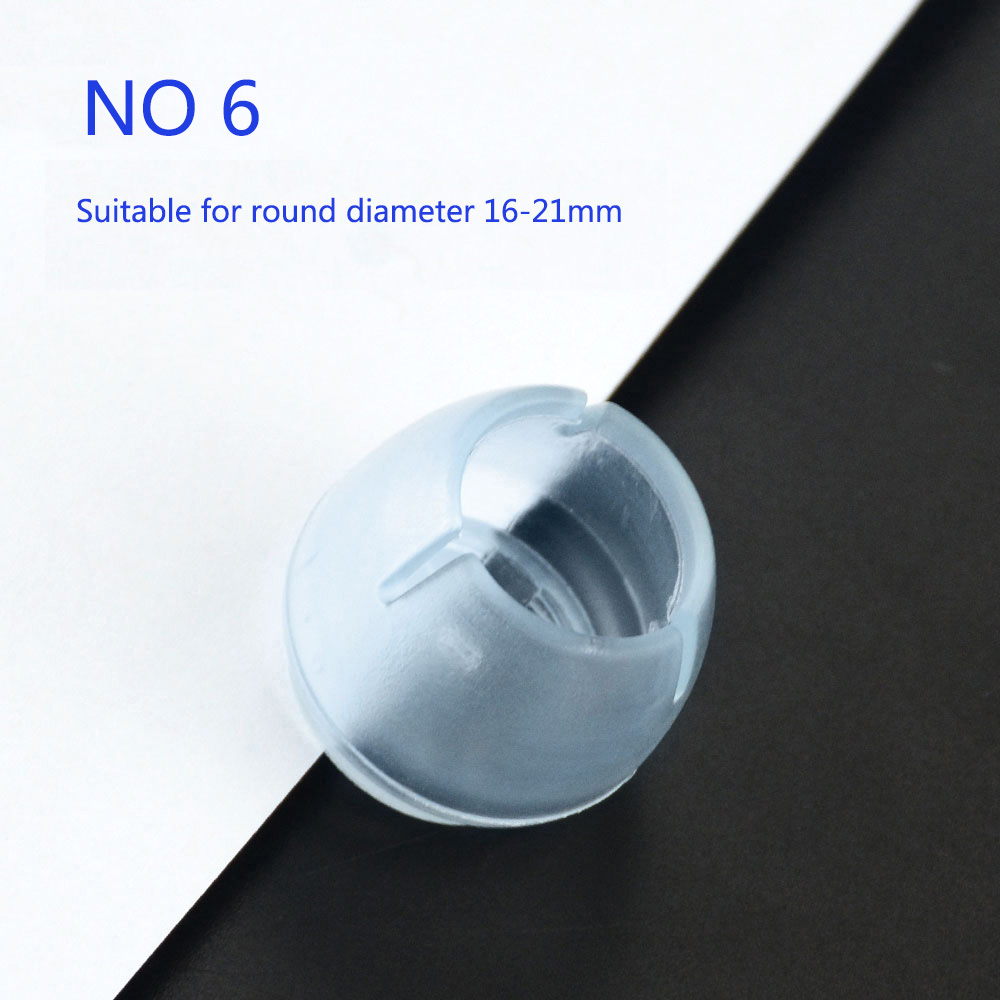 4 Stks/partijen Tafel Stoel Been Mat Siliconen Antislip Stoel Been Caps Voet Bescherming Cover Pads Houten Vloer Protectors 12/24 / 32Pcs: NO.6