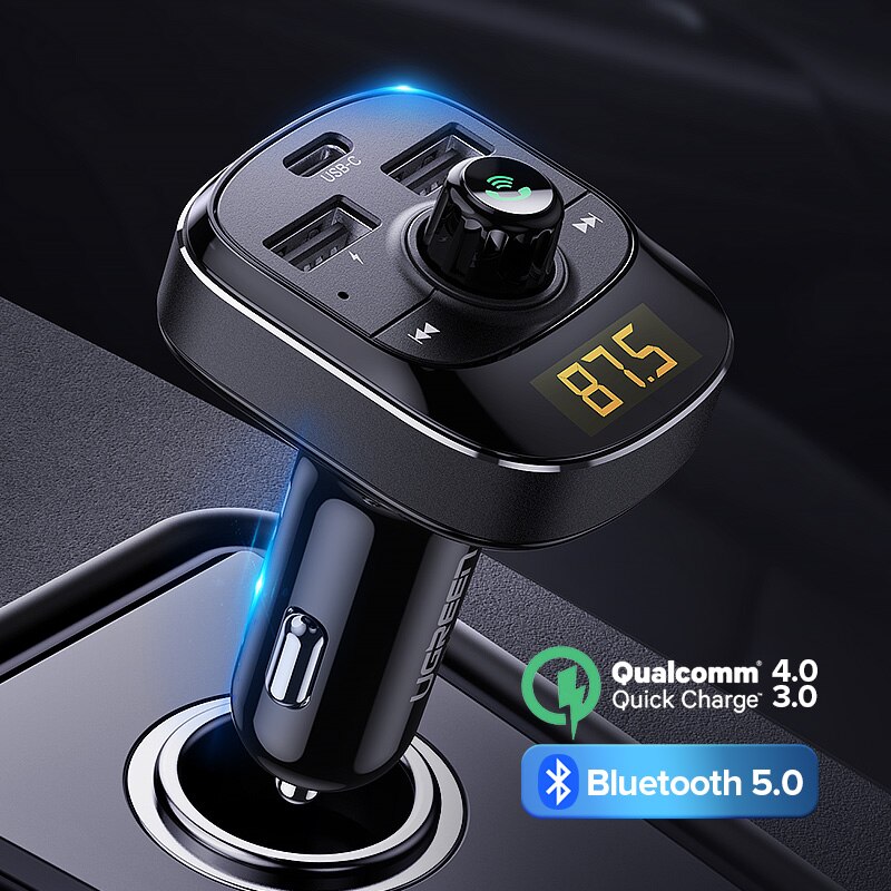 UGREEN PD Car Charger Quick Charge 4.0 3.0 Fast USB Type C Charger Car Charging PD Charger for iPhone 11 Mobile Phone Charger: Default Title