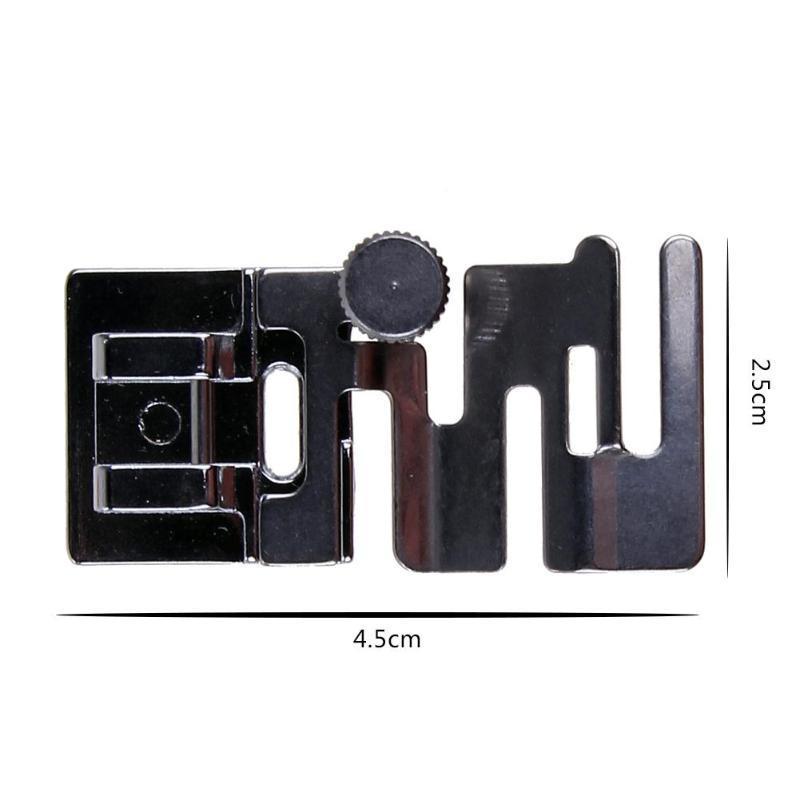 1 Pc Binnenlandse Naaimachine Voet Presser Rolzoom Voeten Set Voor Brother Singer Naaien Accessoires 3 Size