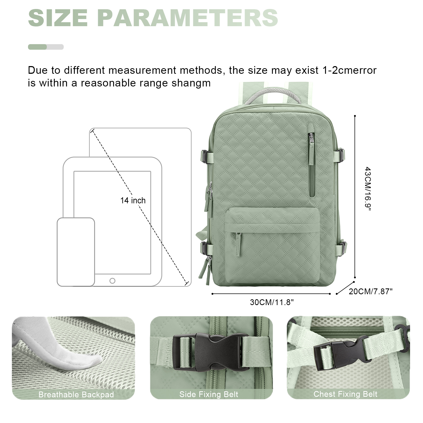Easyjet 45x36x20 Reise rucksack für Männer Frauen Flug Handgepäck Handgepäck Tasche Weekender Tasche Kabinen größe Laptop Rucksäcke