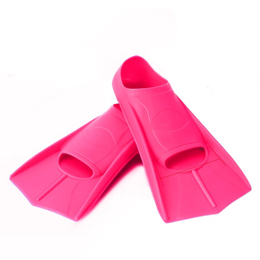 Silicone Scuba Diving Fins Short Men women Snorkel Swimming Fins Kids Flippers Equipment Set China Factory