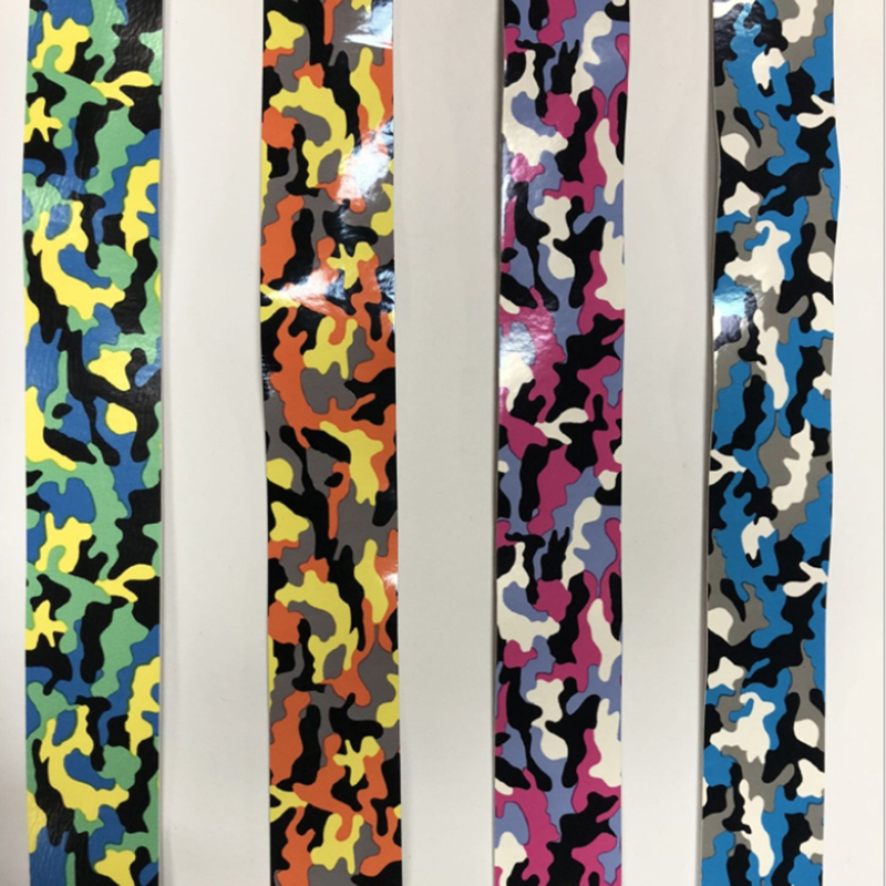 Camouflage sweat-absorbent Keel Hand Glue Punching anti-slip Breathable Tennis Badminton Overgrips Tape: Camouflage rose red