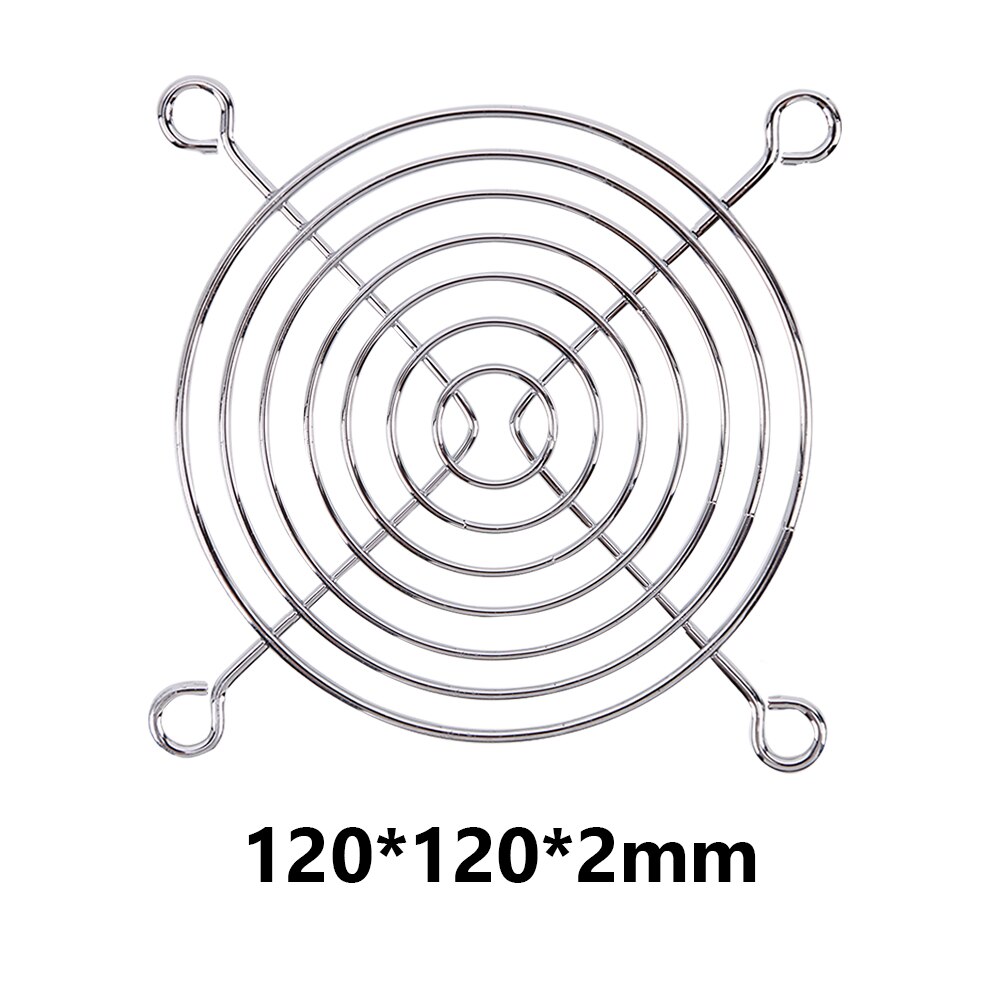 5PCS PC Case Cooling Fan Grills Computer Cooler Fan Finger Guard Protection Cover Avoid Electrical Wires Contact 40/50/60/120mm: 5pcs 120mm