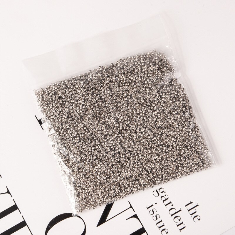 Camal 500 stuks/zak 2.0/2.5mm krimpconnectoren voor het bevestigen van ringkralengordijnaccessoires verlichting in fittinglijn positioneringsbarrière