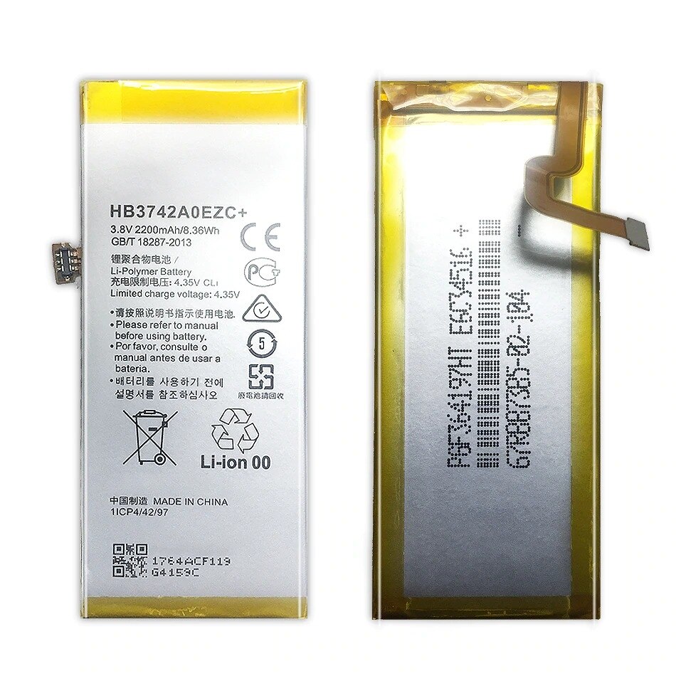 Bateria Para Huawei Ascend P8 Lite Ale-L21, Mpn Original: Hb3742A0Ezc