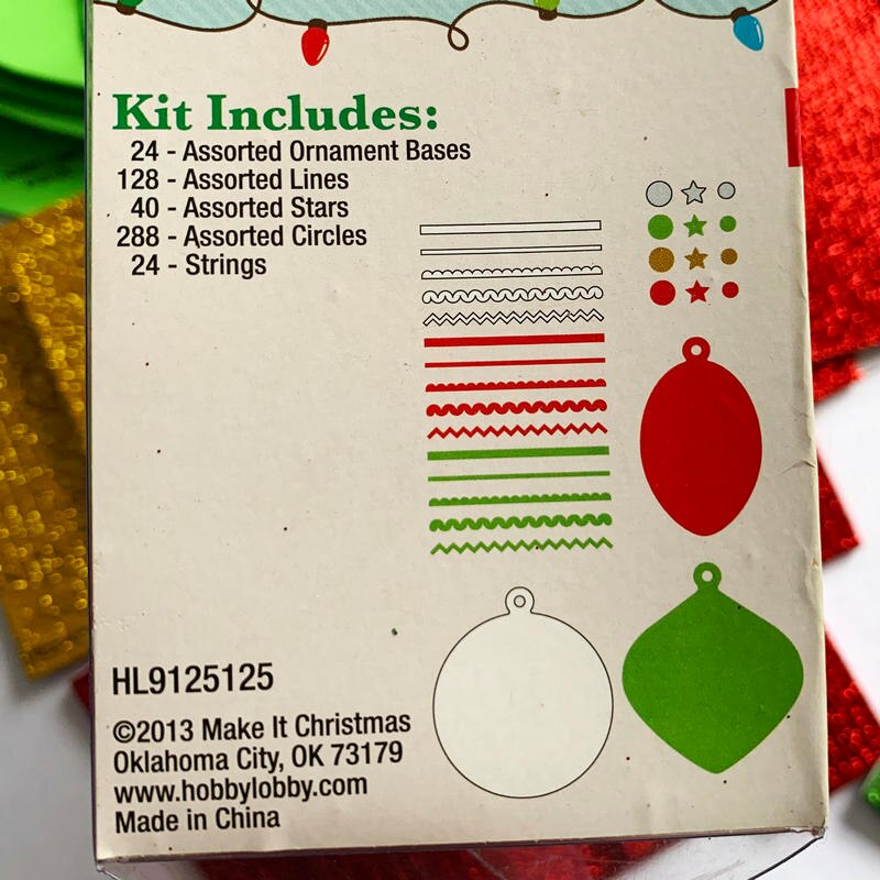 1 Doos/partij. Maken 24Pcs Jingle Bells Schuim Kit Kerst Ambachten Vroeg Leren Educatief Speelgoed Kleuterschool Handwerk Fun Project Oem