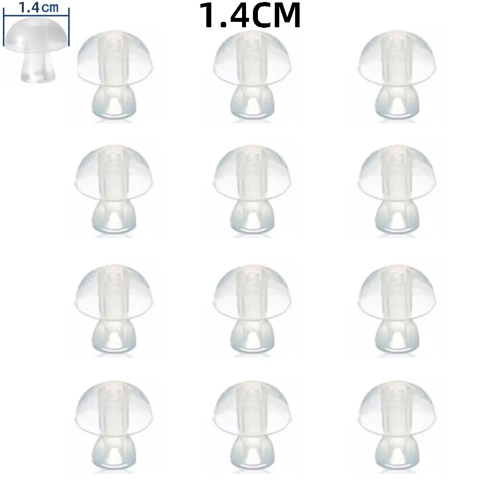 Universal aparelho auditivo plug orelha ponta cúpula tubo de som mais tamanho para a marca bolso aparelhos auditivos bte aparelho auditivo transporte da gota: Single Domes BIG