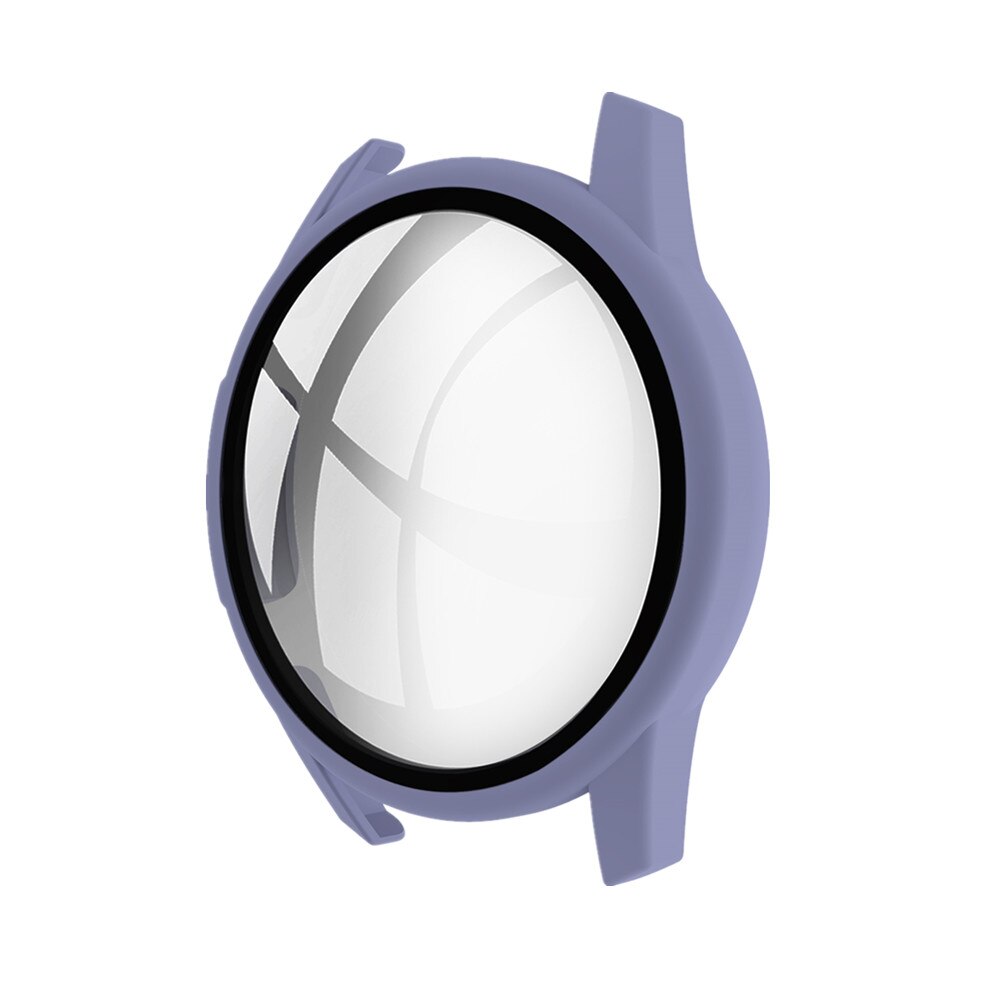 Meerkleurige spuitgegoten horlogekast voor huawei  gt 2 42mm harde pc met gehard glazen deksel 46mm volledige beschermende bumper: Blauw / Voor  gt 2 42mm