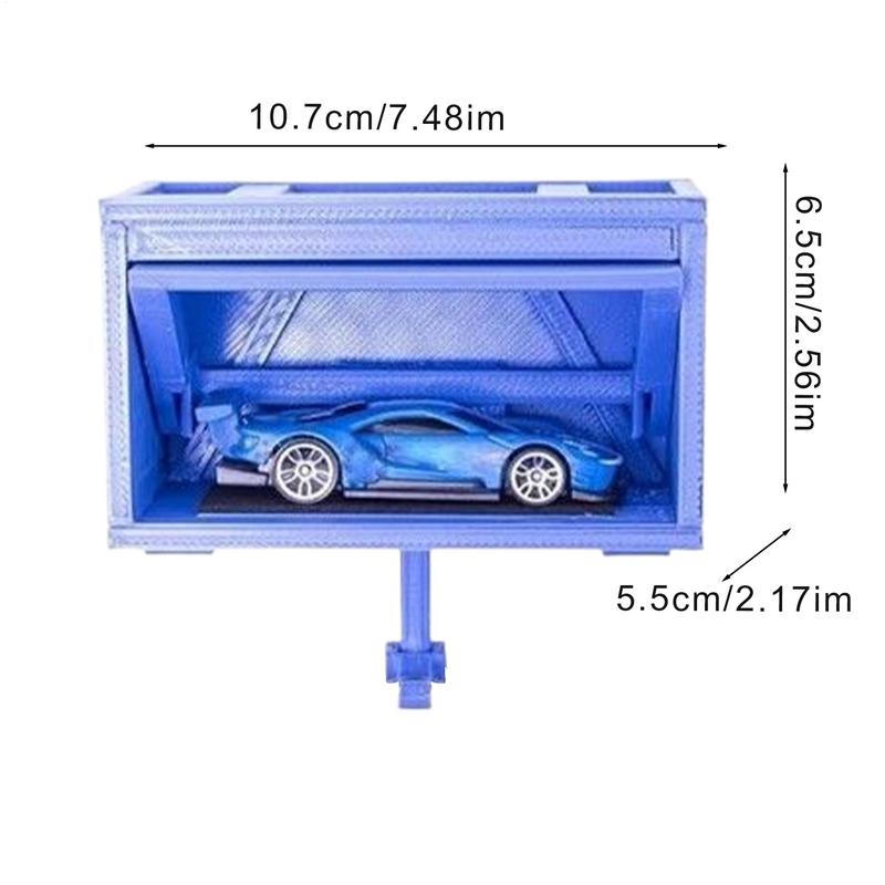 Car Garage Key Holder With Opening Door Space-saving Key Rack Durable For Vehicle Enthusiasts Key storage supplies